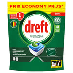 Afbeelding van Dreft All-in-One vaatwastabletten | Original | 41 tabs | QC-DR-06275