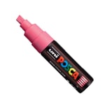 Afbeelding van POSCA PC-8K verfmarker | roze | beitel punt | 8 mm | POSPC8KRE