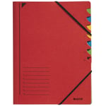 Afbeelding van Leitz sorteermap | rood | 7 tabs | LEI39070025