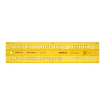 Afbeelding van Aristo AR-5301/3 lettersjabloon | H-profiel | schriftvorm B recht | ARIAR-5301/3