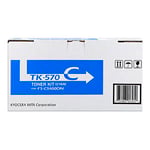 Afbeelding van Kyocera TK-570C toner cartridge cyaan (origineel) | KYOTK570C