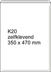 Afbeelding van Raadhuis luchtkussen envelop | zelfklevend | K20 | 350mm x 470mm | 5 stuks | RAARD-306620-5
