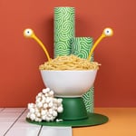 Afbeelding van Ototo Pasta Monsters Pasta & Opscheplepel | geel | OTO910