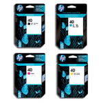 Afbeelding van HP bundel 40 (black+ cyan+ magenta+ yellow) | HPB40-bcmy