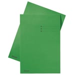 Afbeelding van Esselte inlegmap | karton | lijnbedrukking | 10 mm overslag | A4 | groen | 100 stuks | ESS2013408