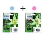 Afbeelding van Epson bundel T0595/596 serie (l. cyan+ l.magenta) | EPSB-T0595-96