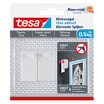 Afbeelding van Tesa klevende spijker | gevoelige oppervlakken | wit | 0,5 kg (per stuk) | 2 stuks | TES77772-00000-00