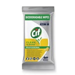 Afbeelding van Cif Pro Formula reinigingsdoekjes | biologisch afbreekbaar | 100 stuks | QC-CI-101106285