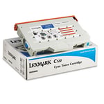 Afbeelding van Lexmark 15W0900 toner cartridge cyaan (origineel) | LEX15W0900