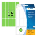 Afbeelding van Herma 2415 multifunctionele etiketten | 20 x 50 mm | groen | 480 etiketten | HER2415