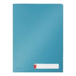 Afbeelding van Leitz 47160061 Cosy Privacy zichtmap | A4 | polypropyleen | sereen blauw | tot 40 vel | 3 stuks | LEI47160061