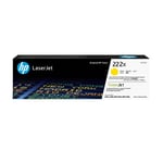 Afbeelding van HP 222X (W2222X) toner cartridge geel hoge capaciteit (origineel) | HPW2222X