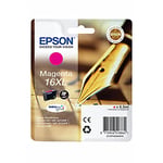 Afbeelding van Epson T1633 nr. 16XL inktcartridge magenta hoge capaciteit (origineel) | EPST1633