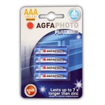 Afbeelding van Agfaphoto batterij Micro AAA | LR03 | 4 stuks | AGF110-802572