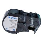 Afbeelding van Brady M4-11-595 vinyl labels zwart op wit | 19,05 mm x 12,70 mm (origineel) | BRAM4-11-595
