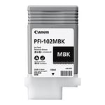 Afbeelding van Canon PFI-102MBK inktcartridge mat zwart (origineel) | CANPFI-102MBK