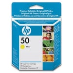 Afbeelding van HP 51650YE nr. 50 inktcartridge geel (origineel) | HP51650YE
