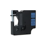Afbeelding van DYMO S0720710 / 40916 tape zwart op blauw 9mm (huismerk) | ST40916
