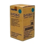Afbeelding van Toshiba D-FC35-C developer cyaan (origineel) | TOSD-FC35-C