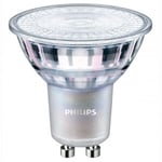 Afbeelding van Philips GU10 master LED-spot | DIMBAAR | 4.9W (50W) | warm wit | glas | PHLED00669
