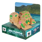 Afbeelding van FabBrix WWF Constructiespeelgoed | Schildpad | 38 steentjes | FABDZ10747
