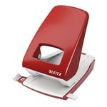 Afbeelding van Leitz 51380025 NeXXt perforator | metaal | rood | 2-gaats | tot 40 vel | LEI51380025