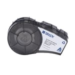 Afbeelding van Brady M21-11-427 tape gelamineerde vinyl zwart op wit 12,70 mm x 19,05 mm (origineel) | BRAM21-11-427