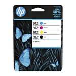 Afbeelding van HP 6ZC74AE nr. 912 BK/C/M/Y serie (origineel) | HP6ZC74AE
