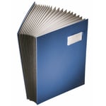 Afbeelding van Leitz 57000035 vloeiboek | A4 | karton/PP | blauw | 20 bladen | LEI57000035