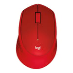 Afbeelding van Logitech M330 Silent Plus muis | draadloos | USB | rood | LOG910-004911