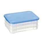 Afbeelding van Sunware Club Cuisine vershoudbakje | vleeswaren | transparant/blauw | SUN35901263