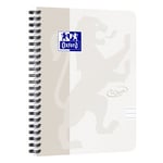 Afbeelding van Oxford 400134119 Touch spiraalblok | A5 | gelinieerd | grijs | 70 vel | OXF400134119