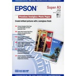 Afbeelding van Epson S041328 premium fotopapier | half glanzend | A3+ | 250 gr. | 20 vel | EPSC13S041328