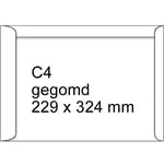 Afbeelding van Raadhuis akte envelop | gegomd | C4 | 229 mm x 324 mm | 25 stuks | RAARD-203080-25