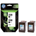Afbeelding van HP CB331E nr. 338 inktcartridge zwart 2 stuks (origineel) | HPCB331E