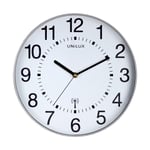 Afbeelding van Unilux Maxi Wave wandklok | kunststof | grijs | 37,5 cm | UNI400094565
