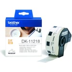 Afbeelding van Brother DK-11218 rond label wit 24mm x 24mm (origineel) | BRODK-11218