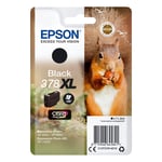 Afbeelding van Epson 378XL inktcartridge zwart hoge capaciteit (origineel) | EPST3791