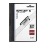 Afbeelding van Durable 220001 Duraclip klemmap | A4 | zwart | DUR220001