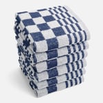 Afbeelding van Byrklund Keukendoek Clean & Fresh | Blauwe Ruit | 50 x 50 | 6 stuks | BY998NA3321