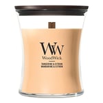 Afbeelding van Woodwick Medium Hourglass geurkaars | Tangerine & Citron | 275 gram | WO1095NA8813