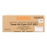 Afbeelding van Utax 4452110011 / CLP 3521 toner cartridge cyaan (origineel) | UT4452110011