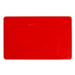 Afbeelding van Zebra 104523-130 pvc kaarten rood 500 stuks (origineel) | ZEB104523-130