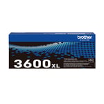 Afbeelding van Brother TN-3600XL toner cartridge zwart hoge capaciteit (origineel) | BROTN-3600XL