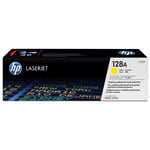 Afbeelding van HP CE322A nr. 128A toner cartridge geel (origineel) | HPCE322A