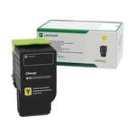 Afbeelding van Lexmark 75M2HY0 toner cartridge geel hoge capaciteit (origineel) | LEX75M2HY0