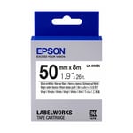 Afbeelding van Epson LK-9WBN tape zwart op wit 50 mm (origineel) | EPSC53S659001