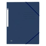 Afbeelding van Oxford 400116324 Top File+ elastomap | A4 | karton | donkerblauw | OXF400116325