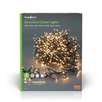 Afbeelding van Nedis cluster LED kerstverlichting | 768 lampjes | 5,6 meter | binnen/buiten | warm wit | NEDCLCS768