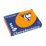 Afbeelding van Clairefontaine papier | feloranje | A4 | 120 gr. | 250 vel | CLA1763PC